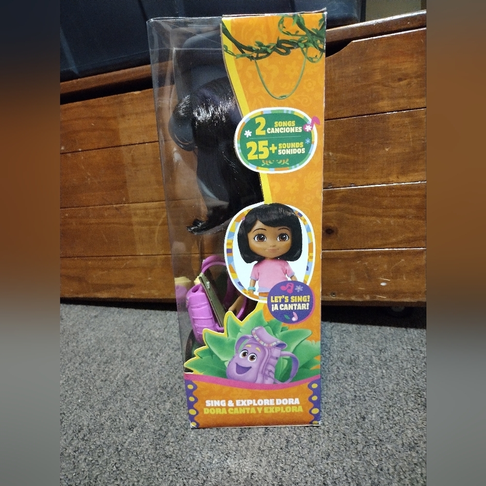 Nickelodeon Dora Sing & Explore Dora Adventure Doll - Pink and Purple - Picture 3 of 5